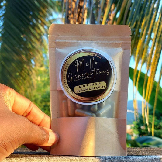 1 PACK | 60 MORINGA VEGAN CAPSULES |  100% JAMAICAN